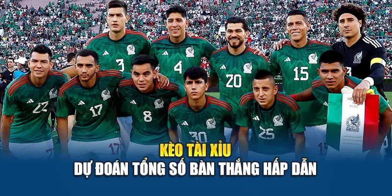 Kèo tài xỉu dự đoán tổng số bàn thắng hấp dẫn