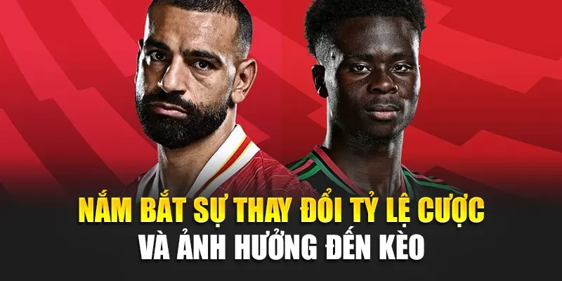 Nắm bắt sự thay đổi tỷ lệ cược và ảnh hưởng đến kèo